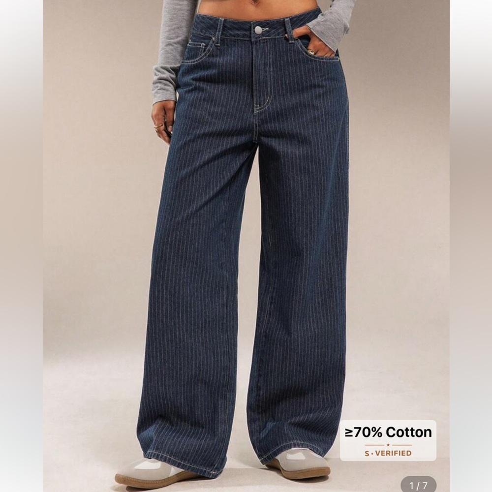 Forever 21 by SHEIN Winter Women Clothes Straight Leg Low-Waist jeans size 30